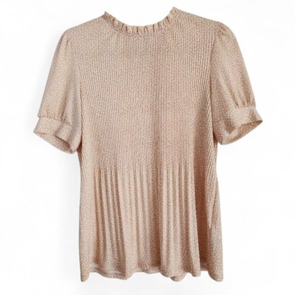 Adrianna Papell Elegant Ruffle Blouse - Picture 1 of 12